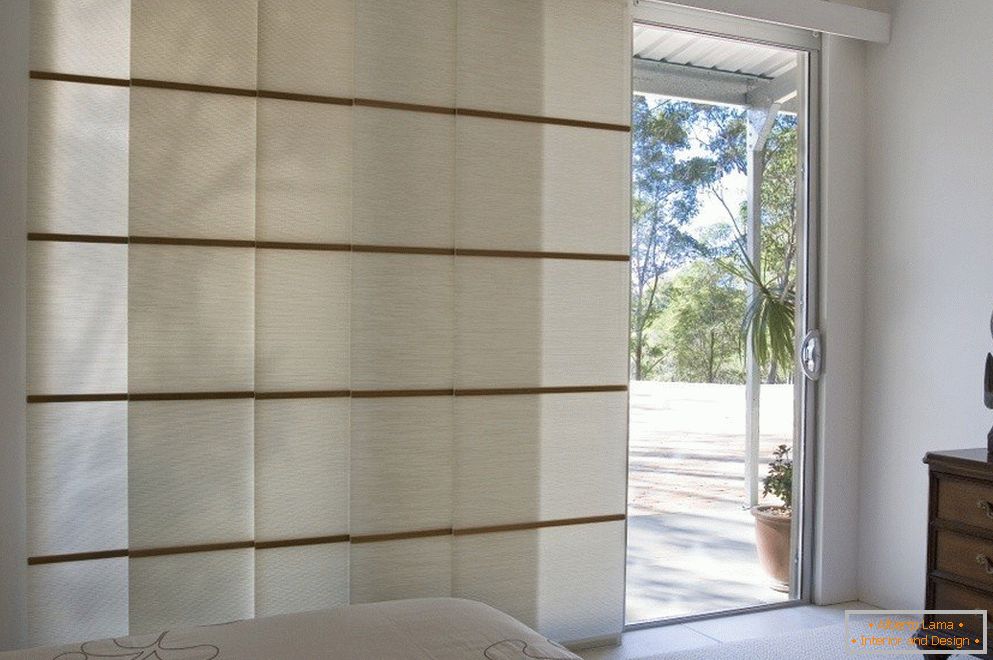 Japanese - sliding curtains