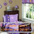Lilac coverlet