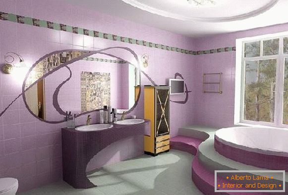 design of bathroom with toilet, photo 32
