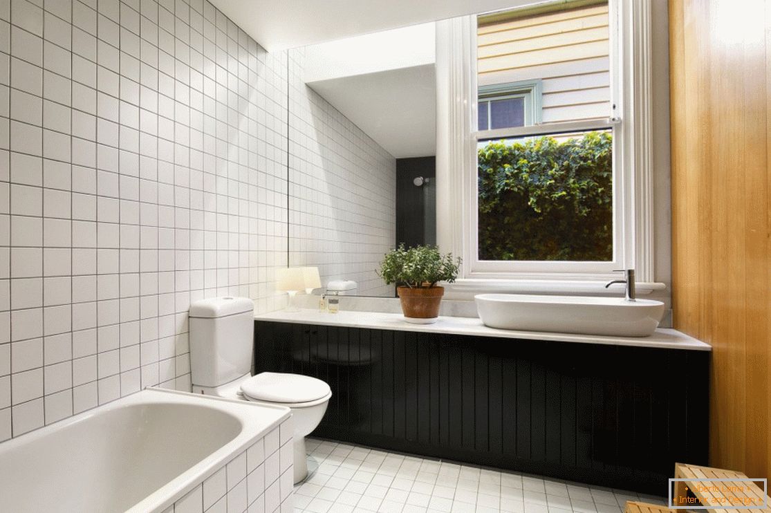 Interior of a small bathroom with a toilet