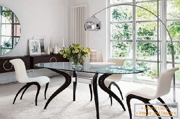 designer glass tables, photo 10
