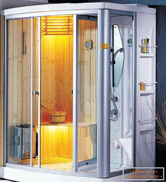 Shower cabin - Multifunctionality