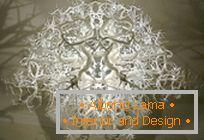 Exotic chandelier from Thyra Hilden and Pio Diaz