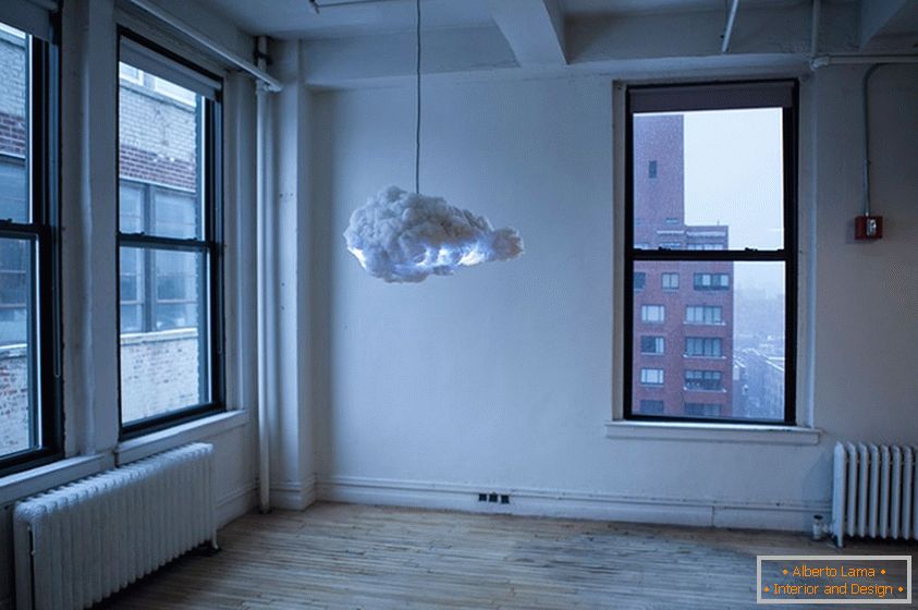 This interactive cloud-lamp will bring a thunderstorm to your house