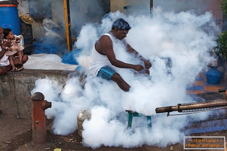 Man in the smoke, India