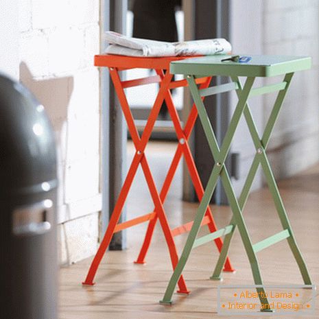 Folding chairs for small apartments