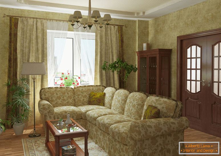 living room-in-English-style