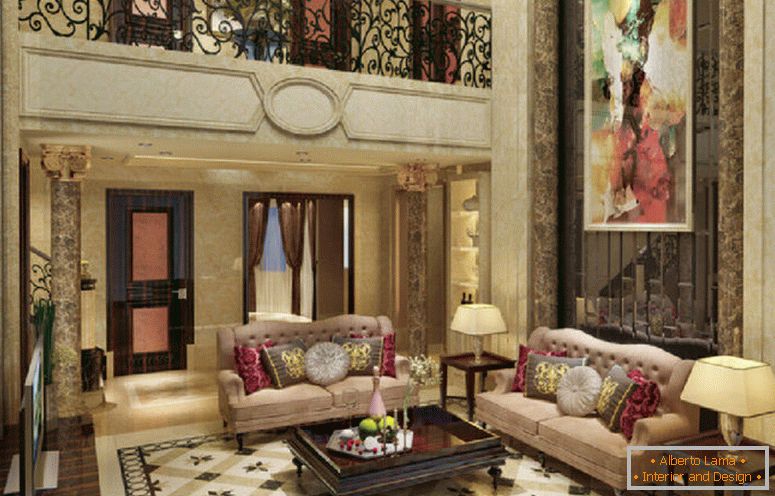villa-design-neoclassical-living-room