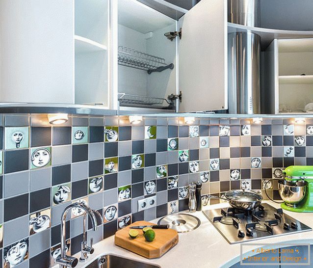 Modern kitchen design from Natalia Bazhenova in Russia