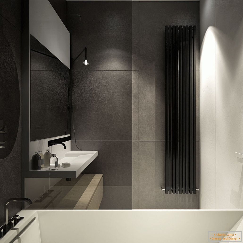 Bathroom design for a small loft style apartment - фото 3