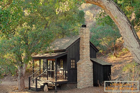The appearance of a small cottage Innermost House in Northern California