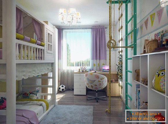 interior of a children's room for girls photos