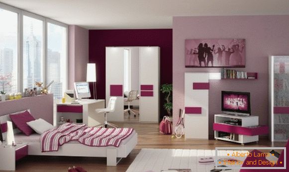 interior of a children's room for a girl 7 лет