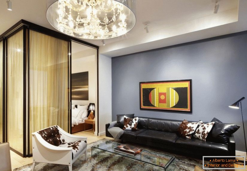 Interior design of apartments in New York