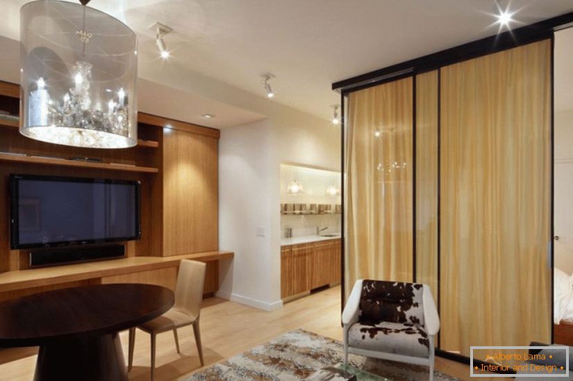 Interior design of apartments in New York