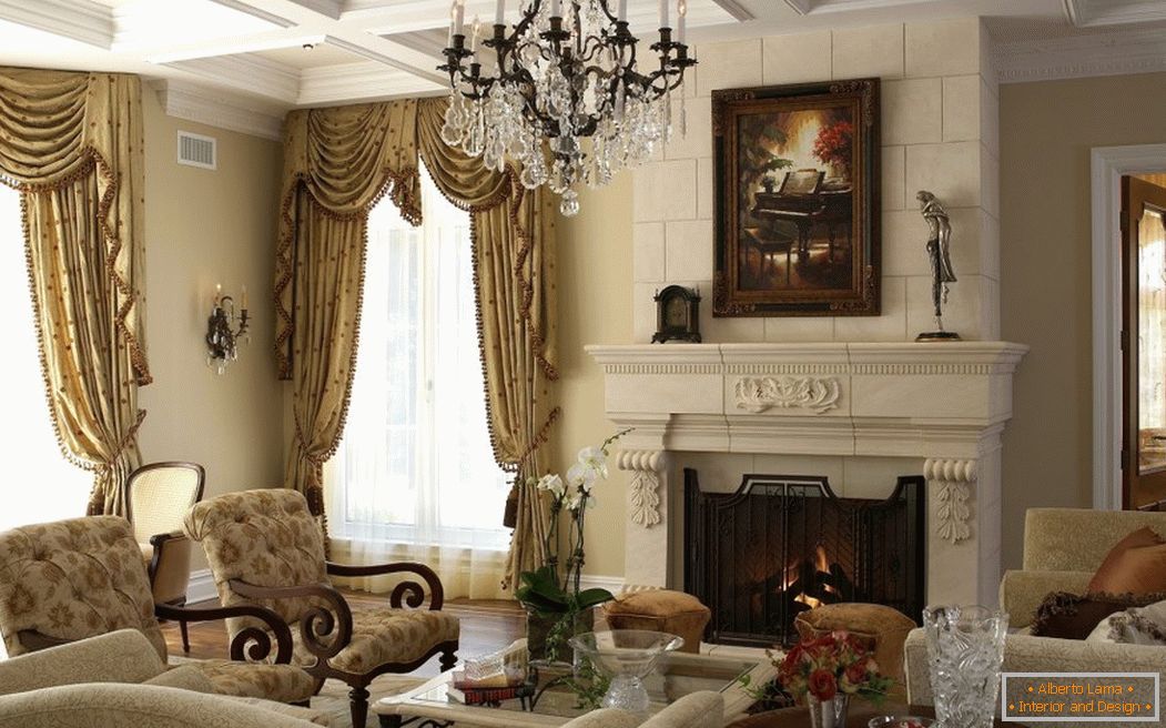 Interior in a classic style