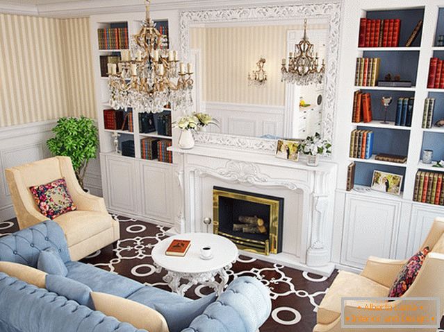 Interior of living room