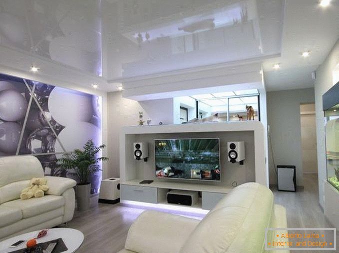 interiors of one-room apartments in a modern style photo, photo 10