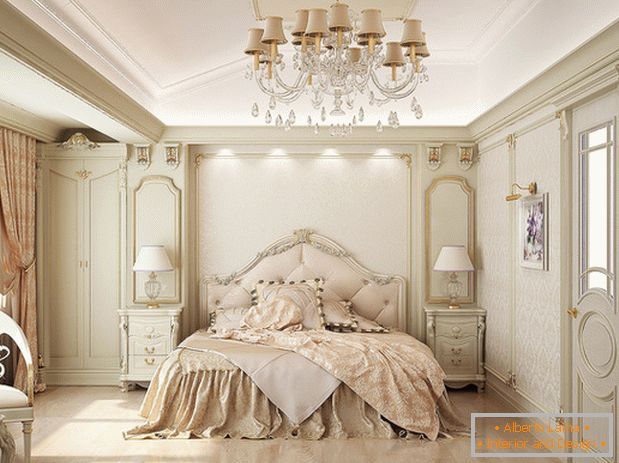bedroom in a classic style photo