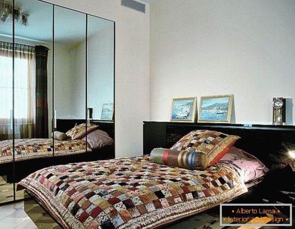 Bedroom in ethnic style