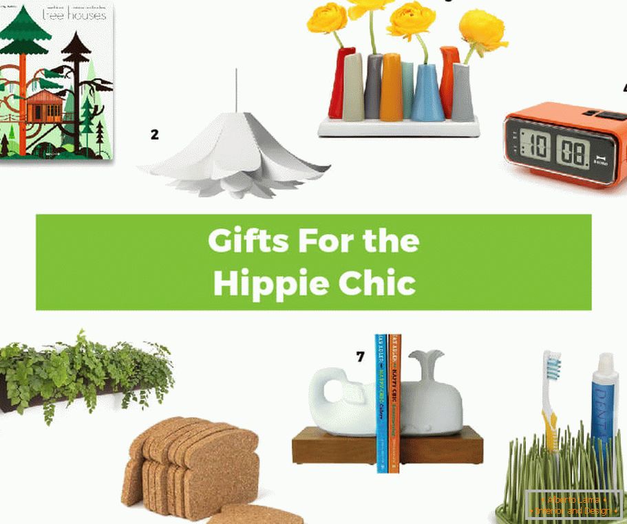 Interesting gift ideas in the style of hippies