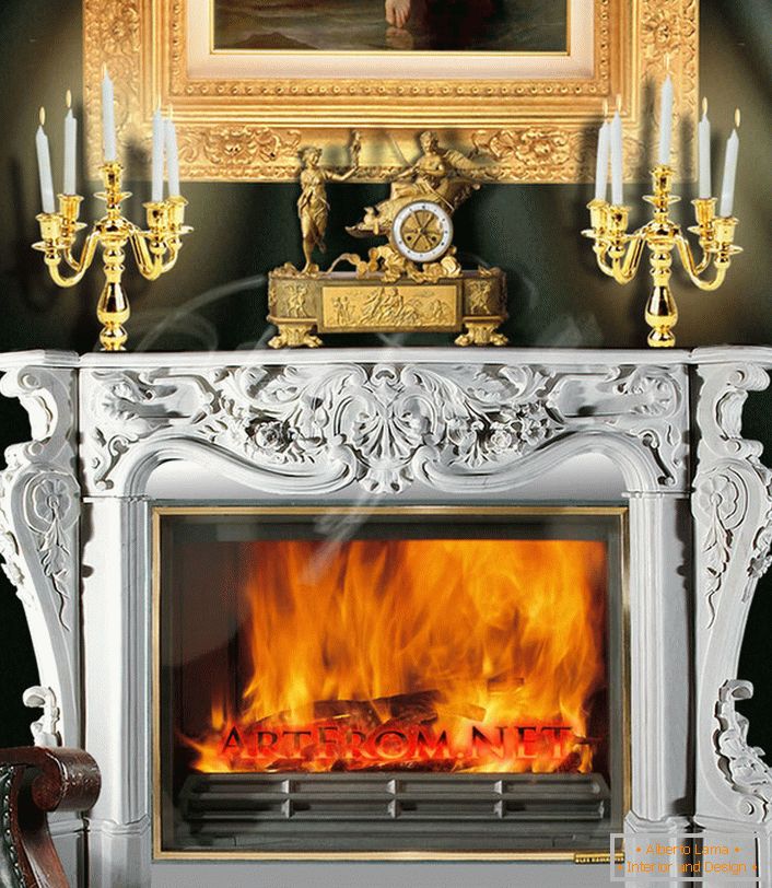 Decorative fireplace