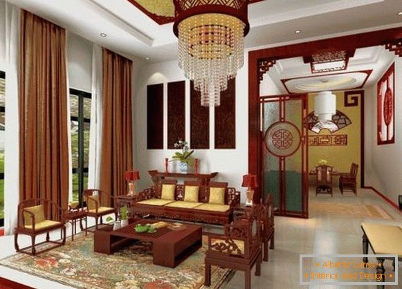 Beautiful interior in Asian style