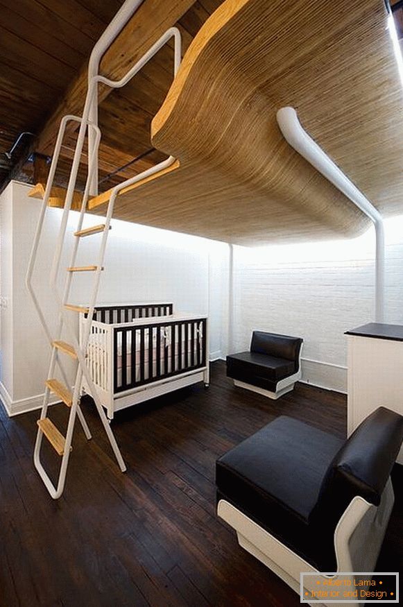A room for young family children in Montreal