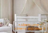 How to make a canopy for a baby crib with your own hands
