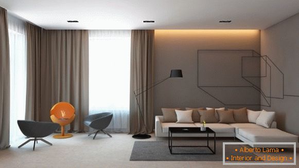 Stylish room in your house - minimalist design