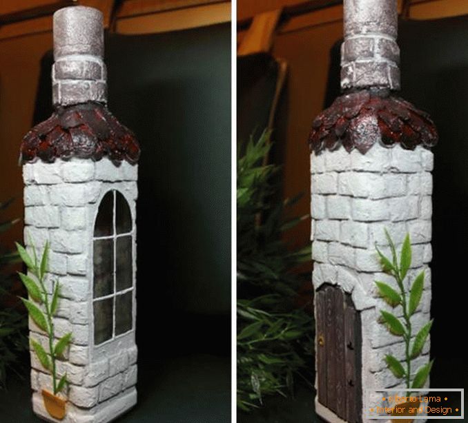 How to decorate a bottle with your own hands - the best ideas