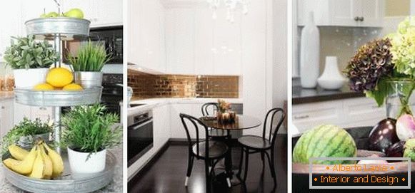 The better to decorate the table in the kitchen - photos of the best ideas