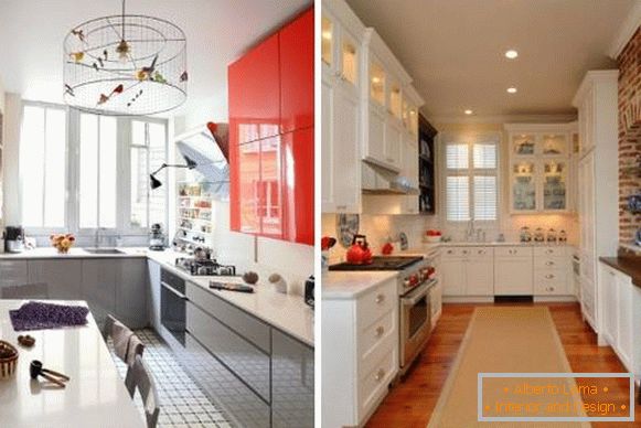How to beautifully decorate the kitchen with lighting and lights