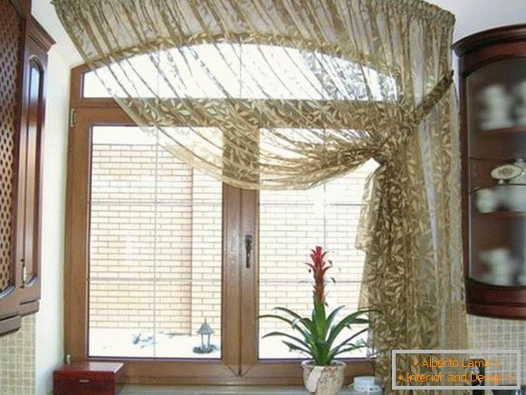 the most beautiful curtains for the kitchen, photo 27