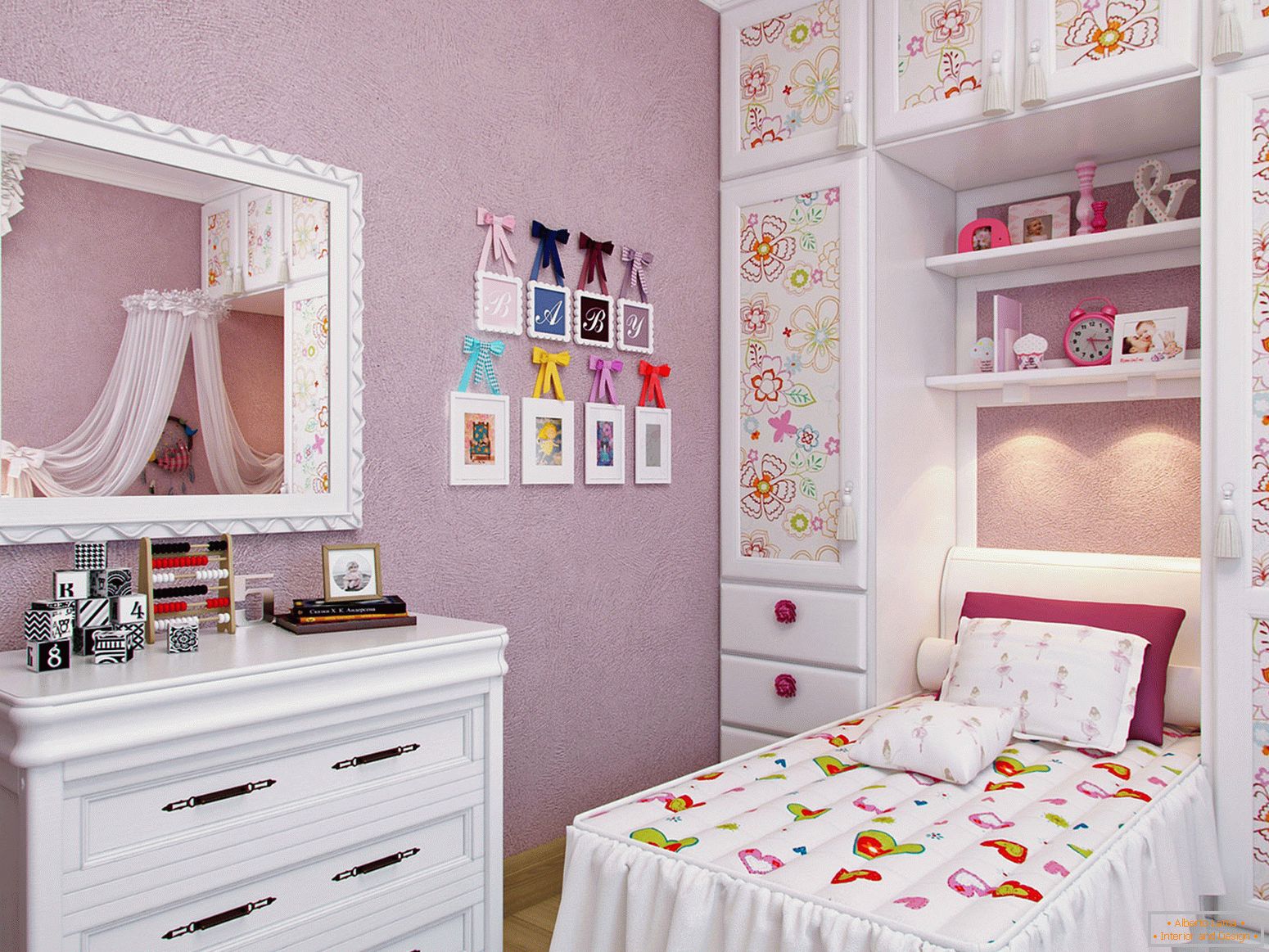 Beautiful design of a small children's room