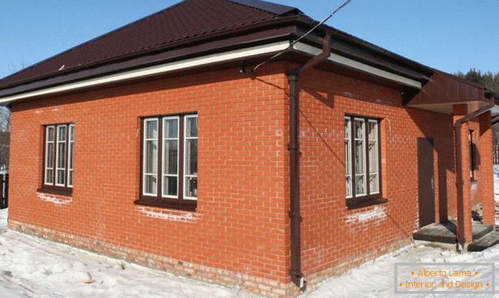 House made of bricks