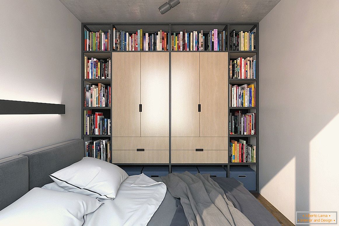 Interior of studio apartment from Lugerin Architects - photo 6