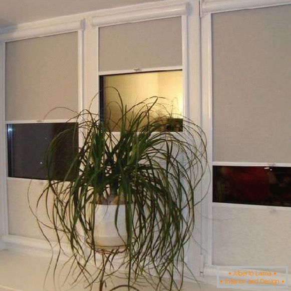 cassette roller blinds with spring, photo 27