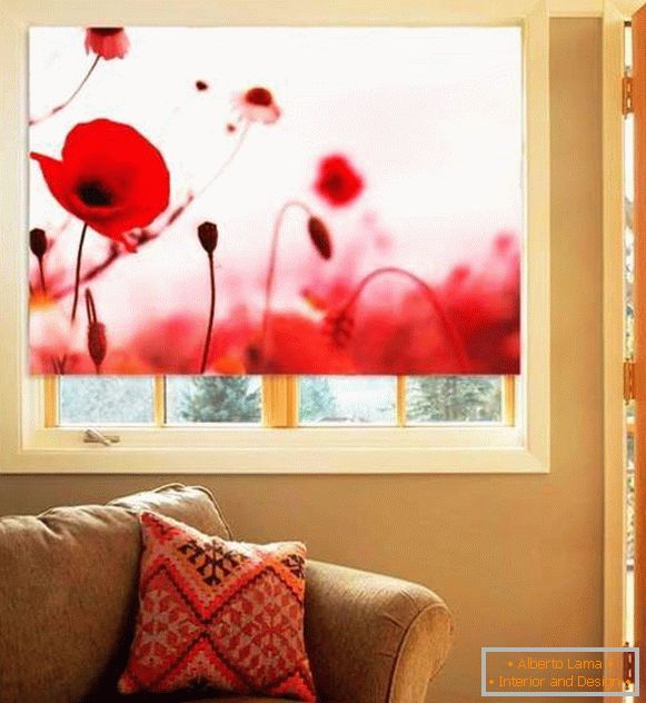 cassette roller blinds with photo printing, photo 62