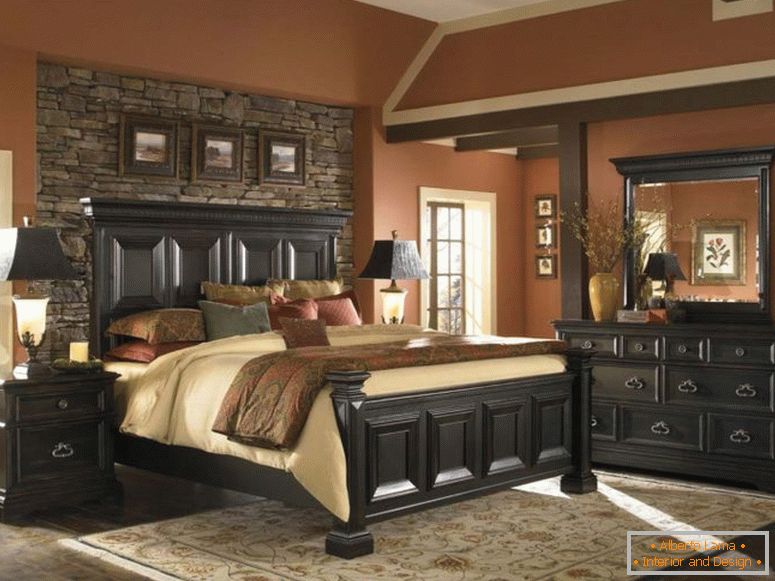 bedroom-collection-pulaski-pf-bed-set-traditional-bedroom-brown-pulaski-bedroom-suites