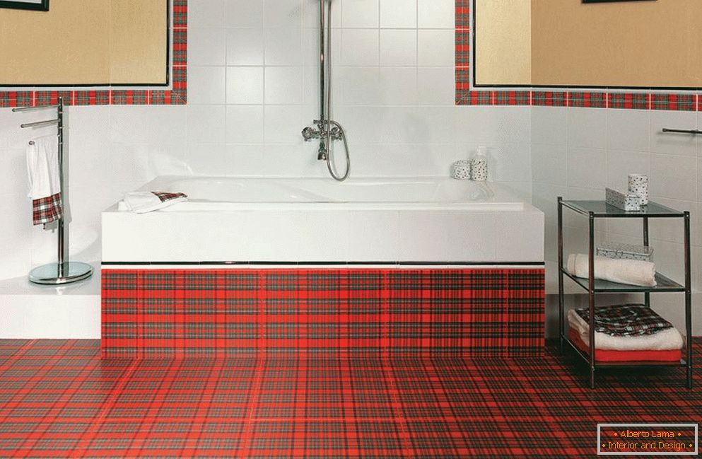 Scottish cell in bathroom design