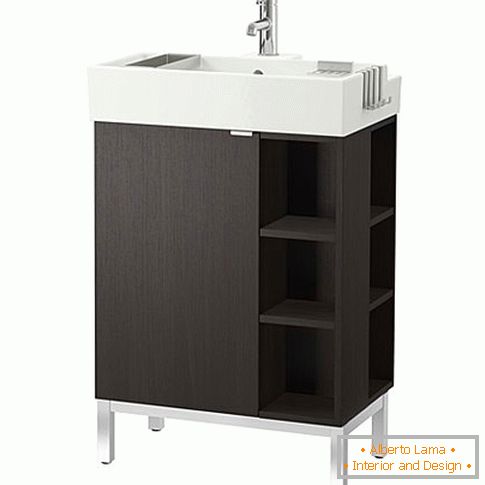 Dressing table Lillangen in the design of a small bathroom