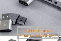 Концепт moduleного flash drive Amoeba