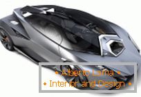 The concept of a supercar Lamborghini from the designer Ondrej Jirec