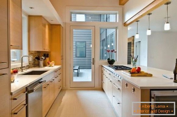 Simple kitchen in minimalism style