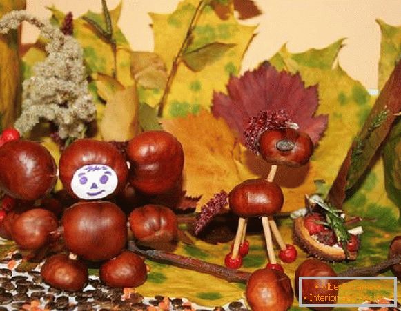Autumn work in the kindergarten with your own hands, photo 18