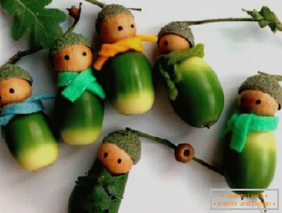 детские Autumn crafts with own hands, photo 29