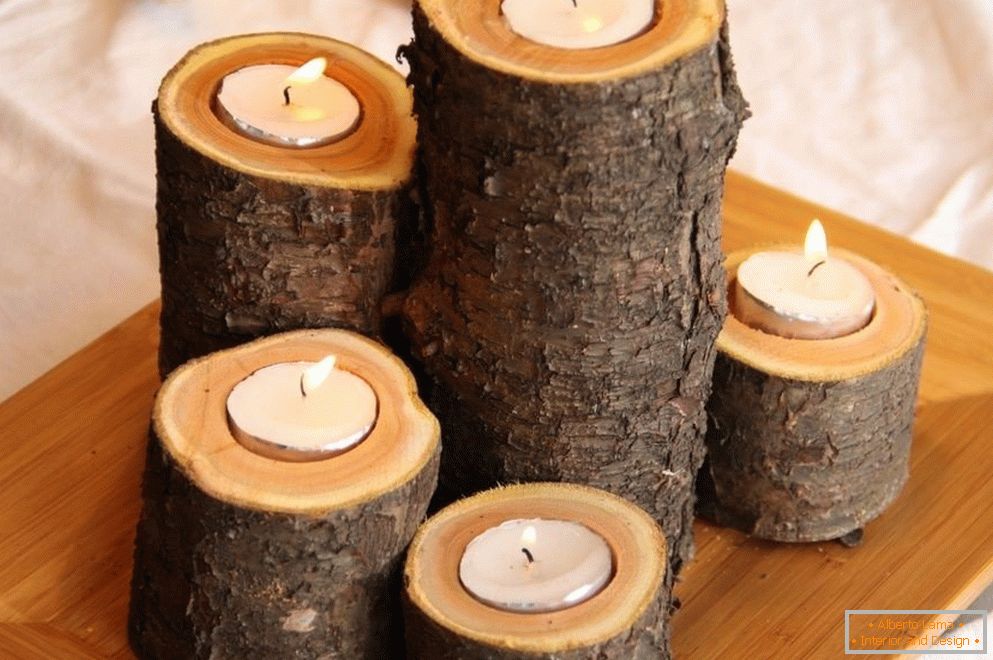Candlesticks from logs