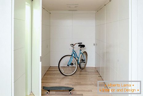 Bicycle storage space