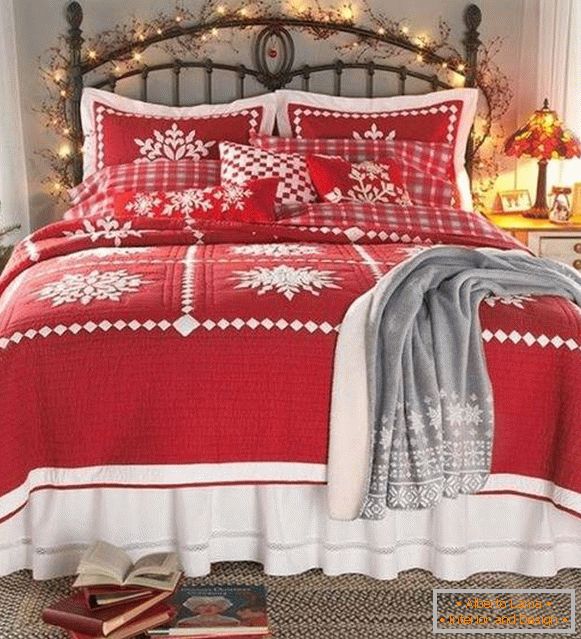 New Year's bed linen